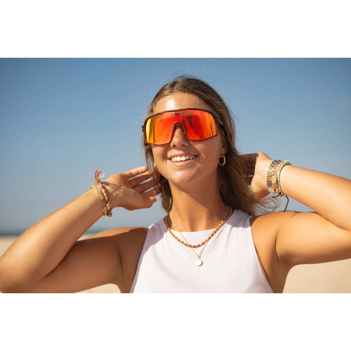 Aztron Halo Floating Active schwimmfähige Sonnenbrille orange