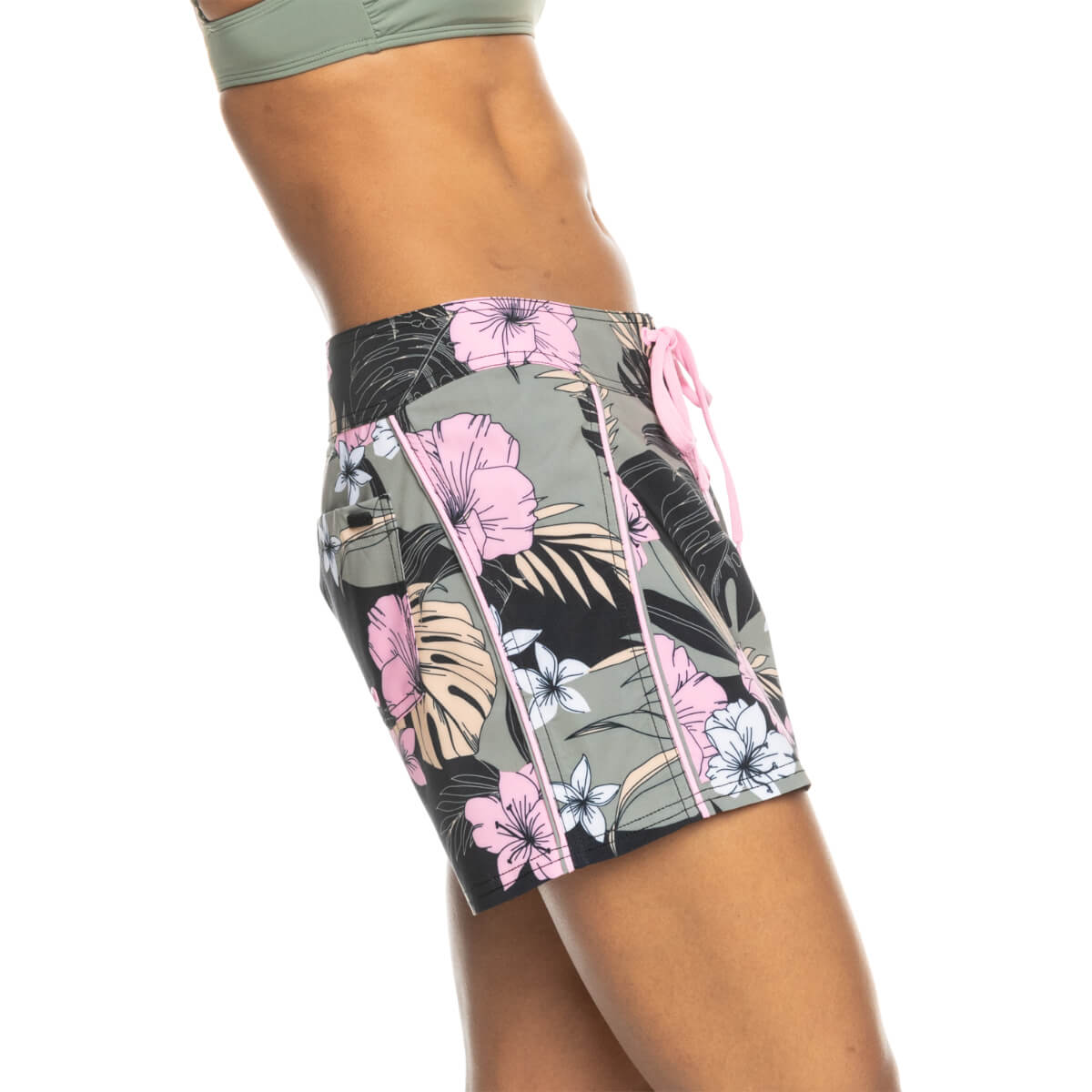 Roxy Pro The 93 Win Printed Damen Badeshorts grau