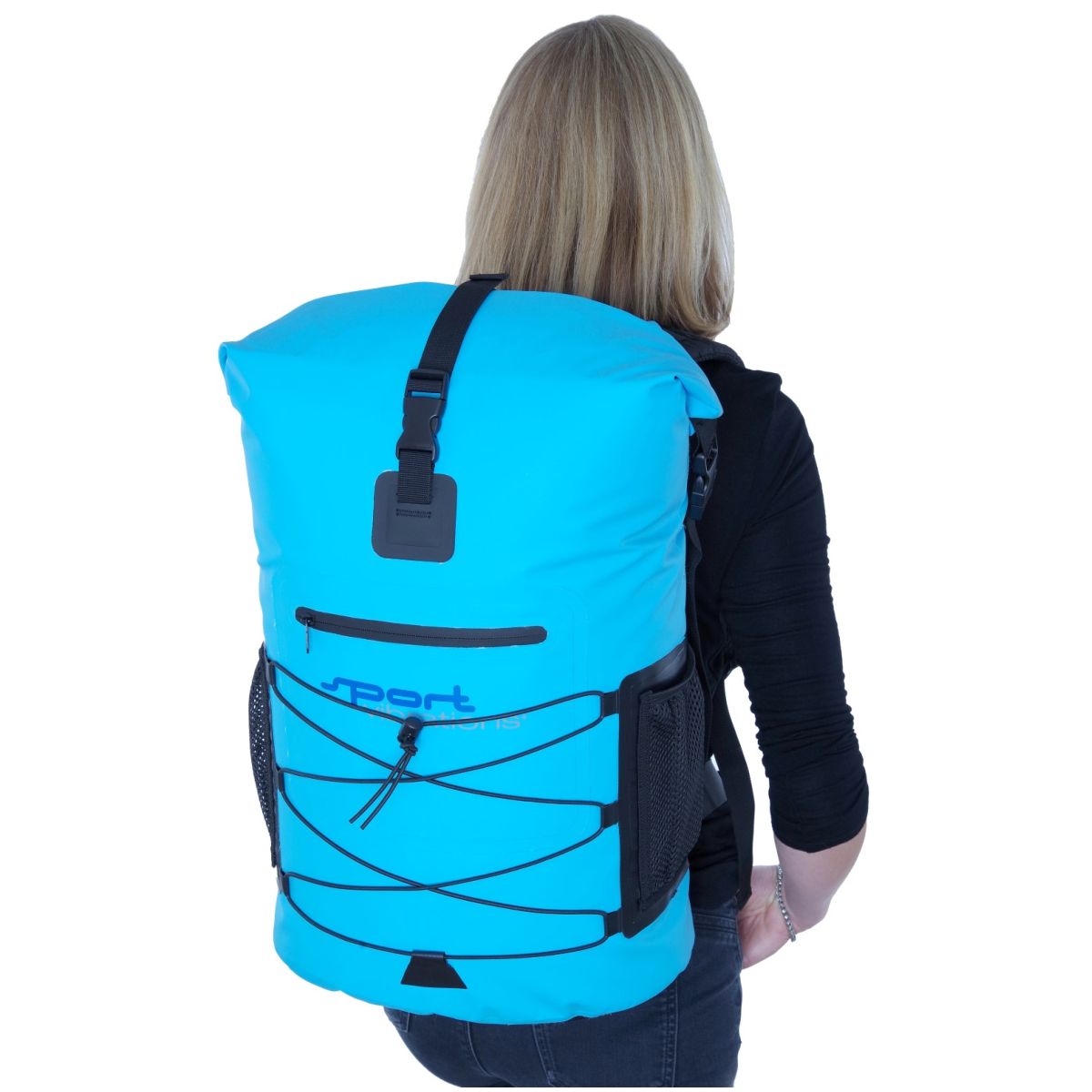 Sport Vibrations Premium Thermo-Dry Bag Rucksack 30l wasserdicht blau