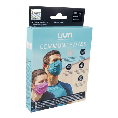 UYN Gesichtsmaske Community Mask Mund-Nasenmaske weiß