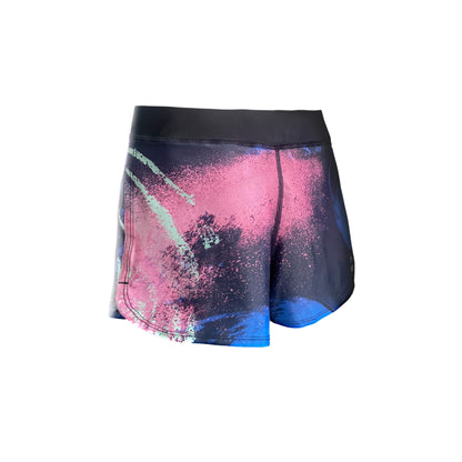 Aztron Papillon Rashguard Short Damen Funktionsshorts schwarz