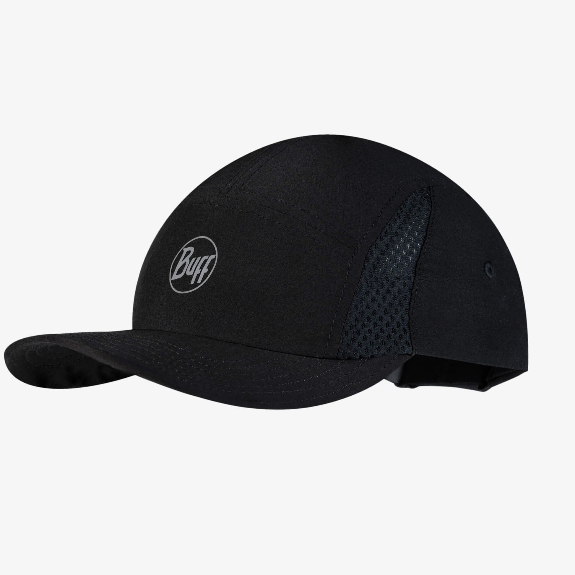 Buff 5 Panel Go Cap Solid Schildmütze schwarz