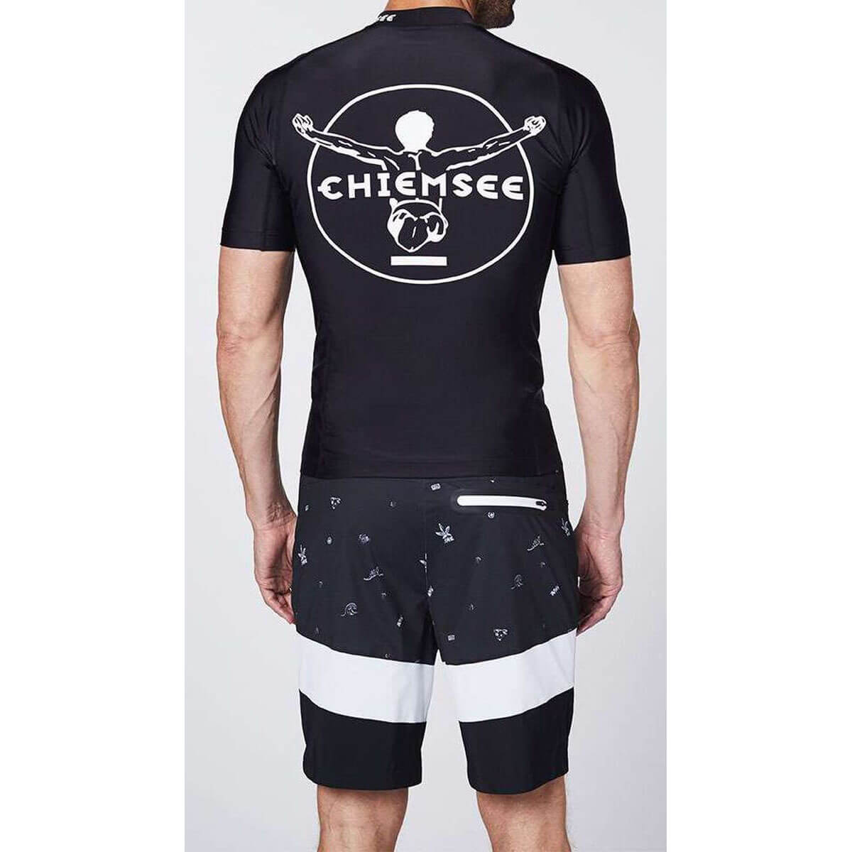 Chiemsee Awesome Swimshirt Funktionsshirt schwarz
