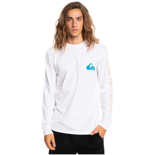 Quiksilver Omni Logo  Langarmshirt weiß
