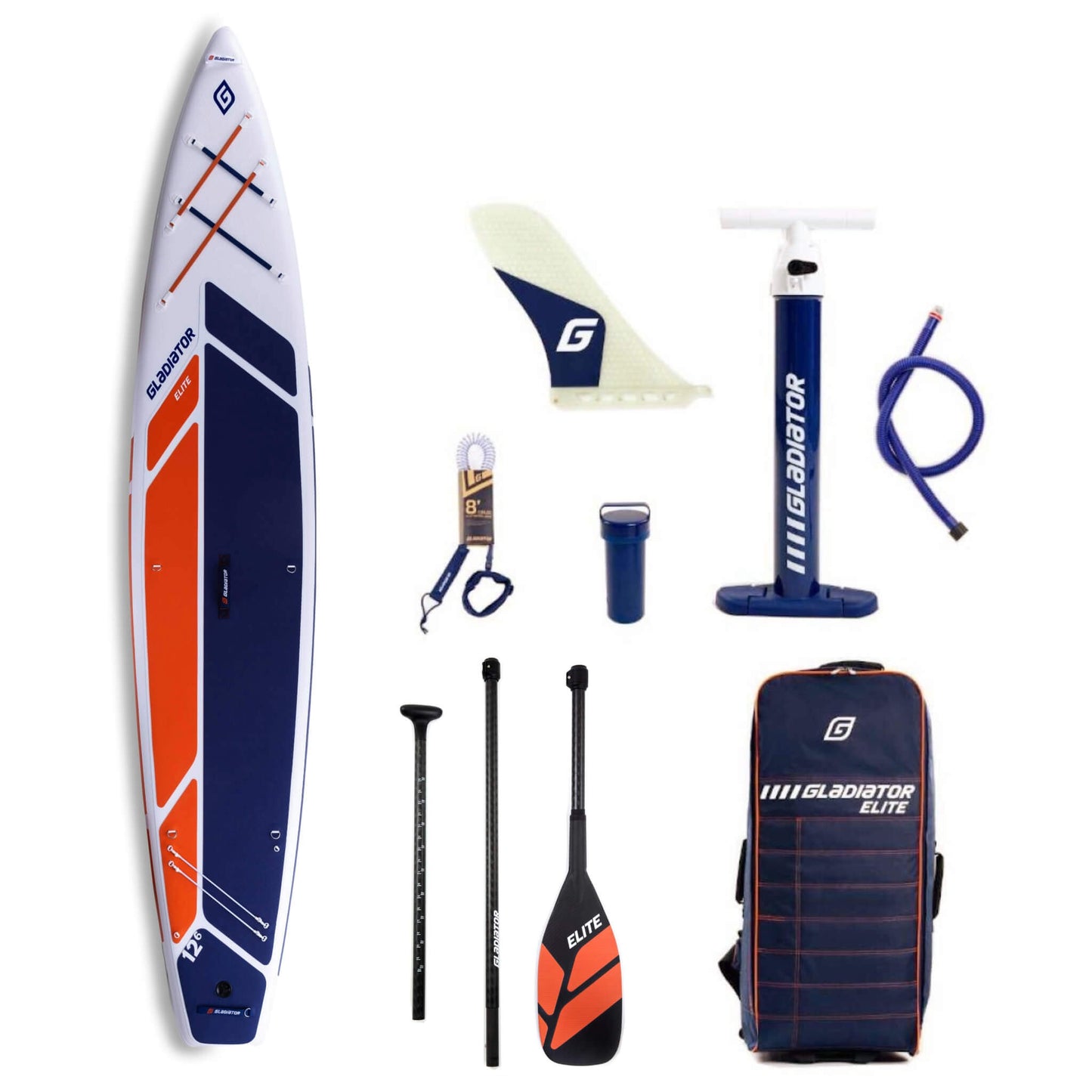 Gladiator Elite 12'6"S x 30" Plus SUP Board Set 2025
