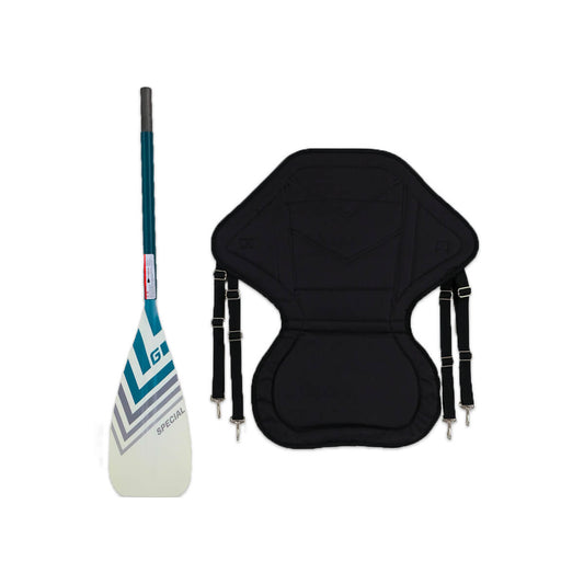 Gladiator Kajak Sitz mit Gladiator Kajak Paddel im Set 2024