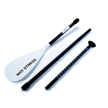 No Stress Carbon Hybrid SUP Paddel 3-teilig
