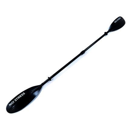 No Stress Fiberglas Hybrid Kajak Paddel 4-teilig