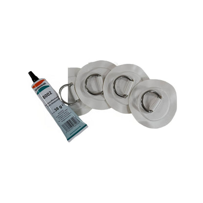 No Stress Haltepunktset mit Kleber für Kajaksitz