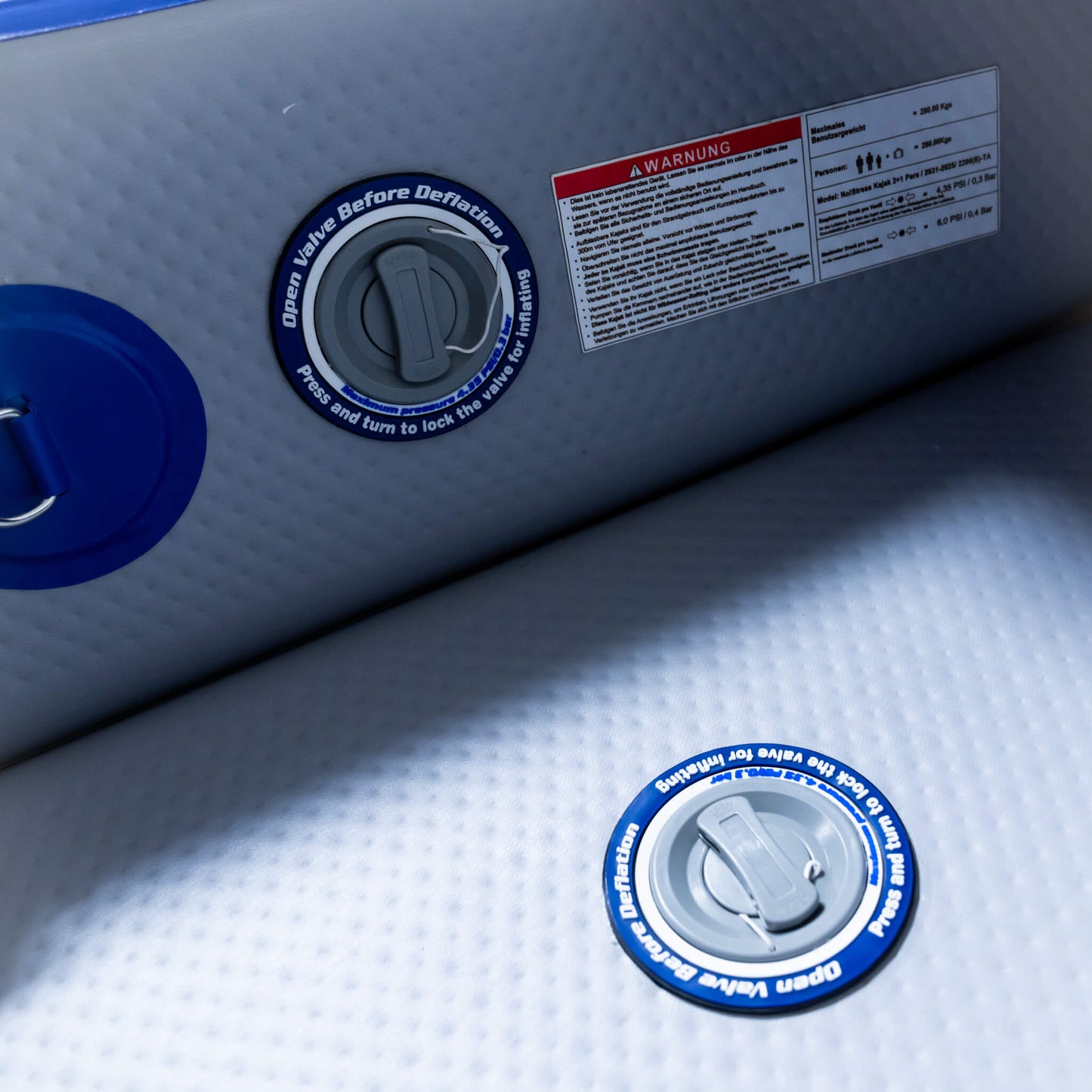 No Stress Kajak Set 420cm für 2 Personen 2025