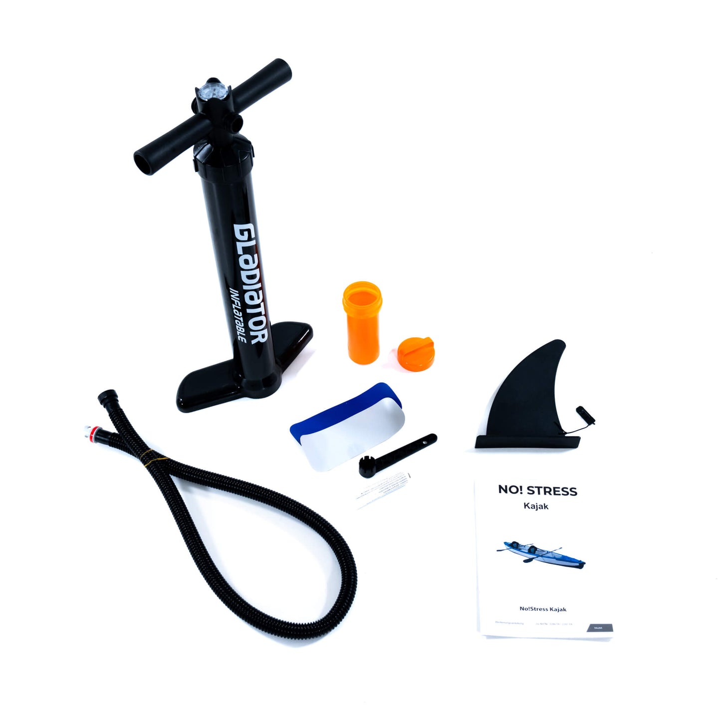 No Stress Kajak Set 420cm für 2 Personen 2025