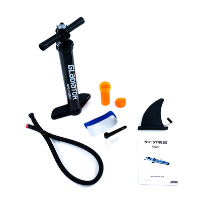 No Stress Kajak Set 420cm für 2 Personen 2025