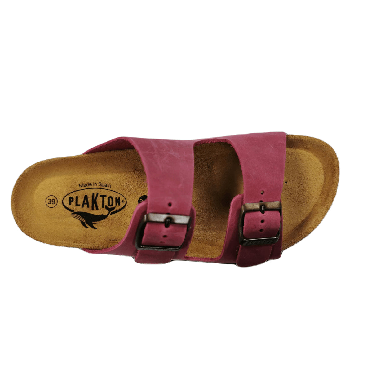 Plakton Beta Apure Damen Leder Pantolette Sandalette pink