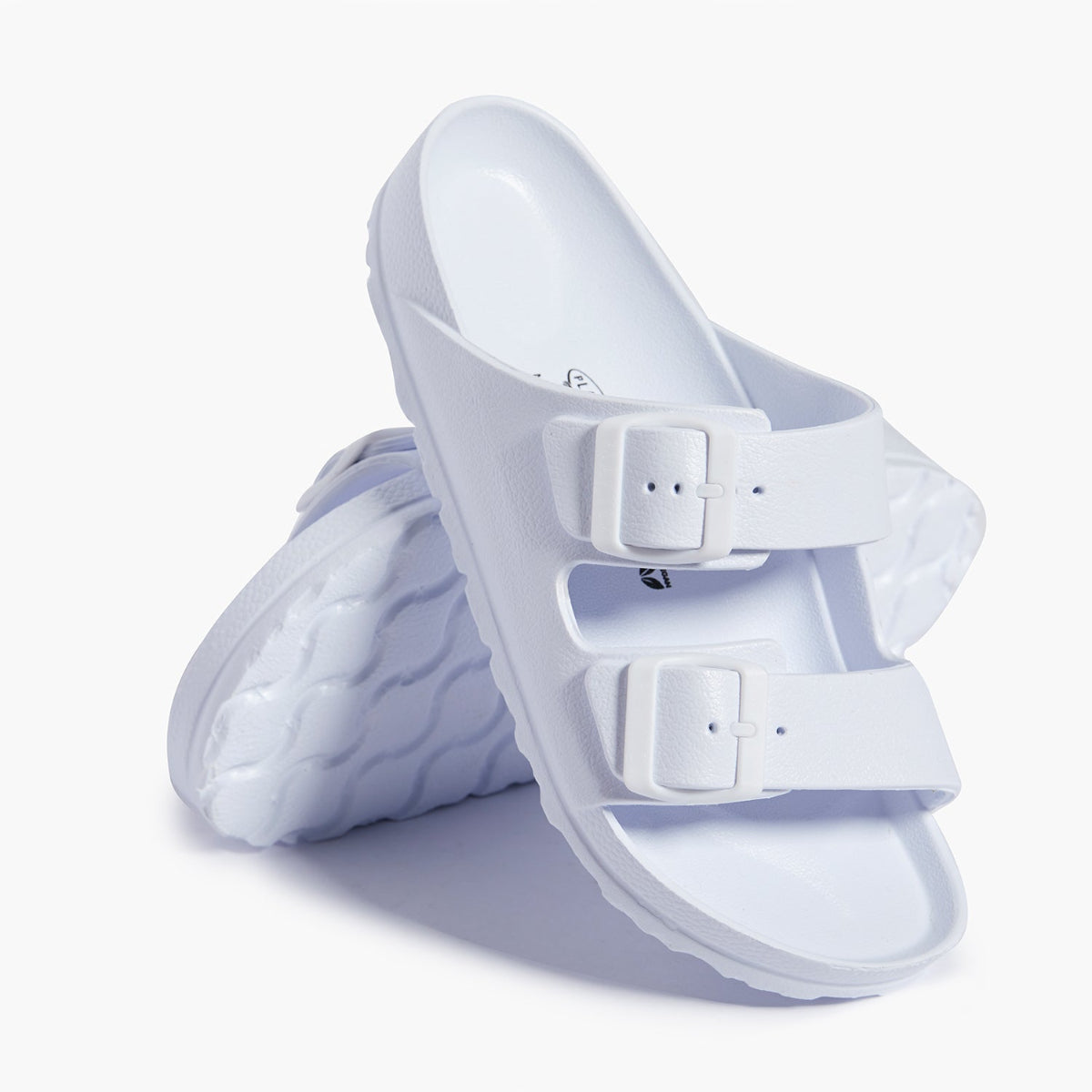 Plakton Wanda Sandale Pantolette weiß