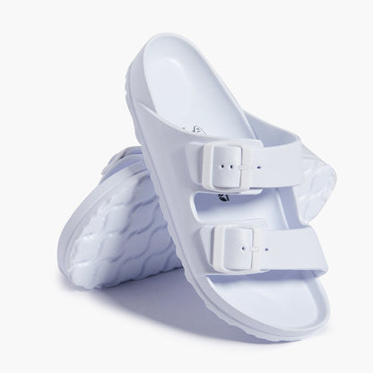 Plakton Wanda Sandale Pantolette weiß