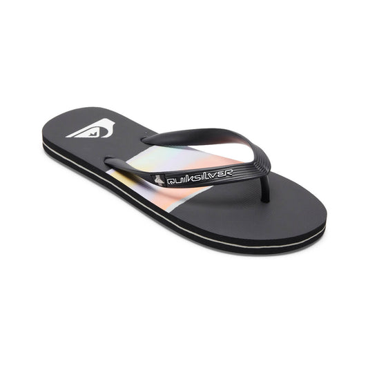 Quiksilver Molokai Airbrushed Zehenstegsandale schwarz