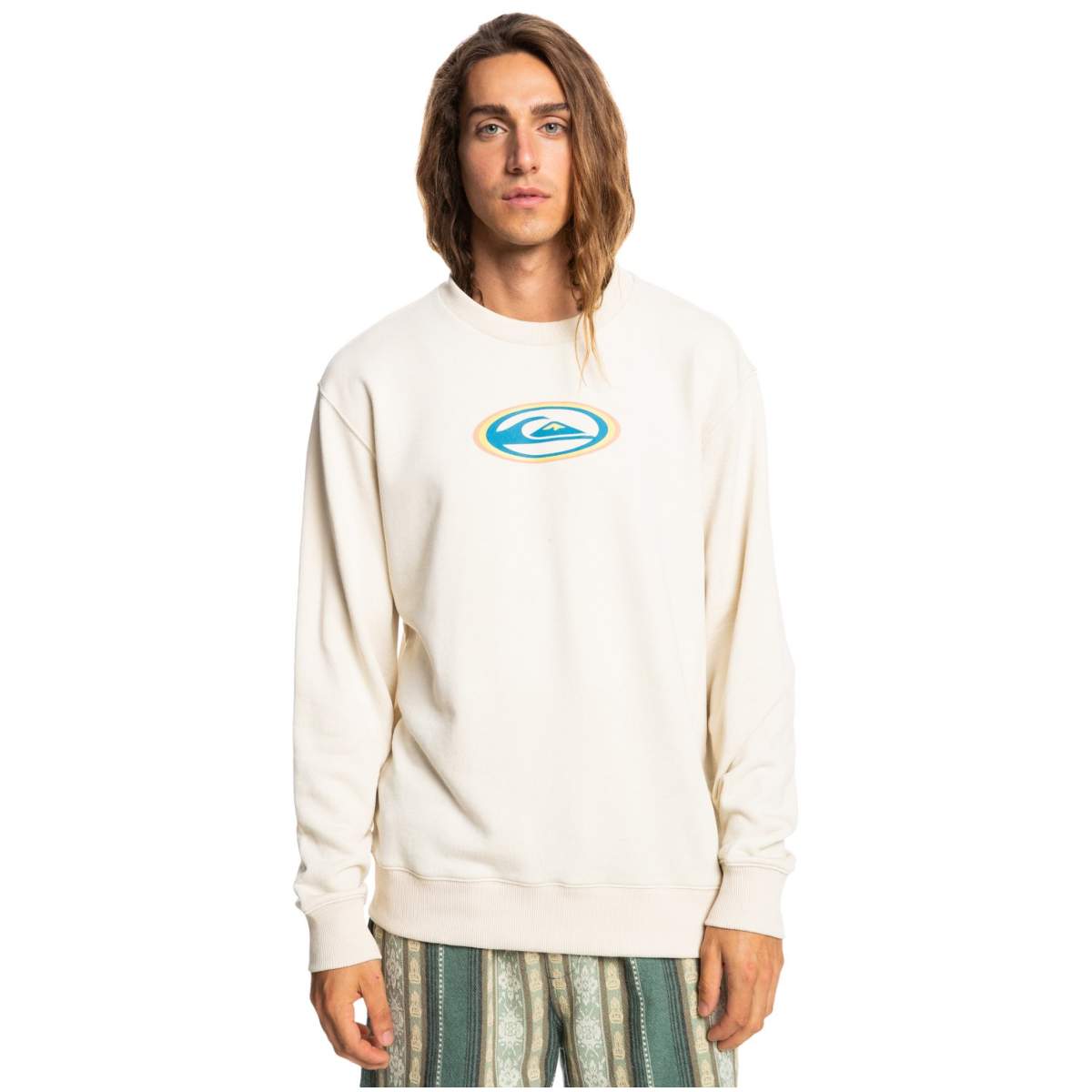Quiksilver Temper Trap Pullover weiß