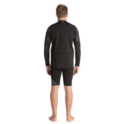 Quiksilver Waterman Paddle FZ Jacket schwarz