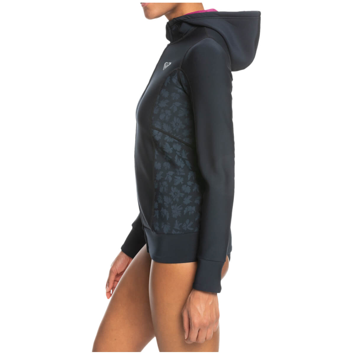 Roxy 1.0 Swell Series S Paddl Jacket HD FL Damen Neoprenjacke schwarz