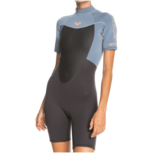 Roxy 2/2 mm Prologue BZ SS Damen Neoprenanzug schwarz blau