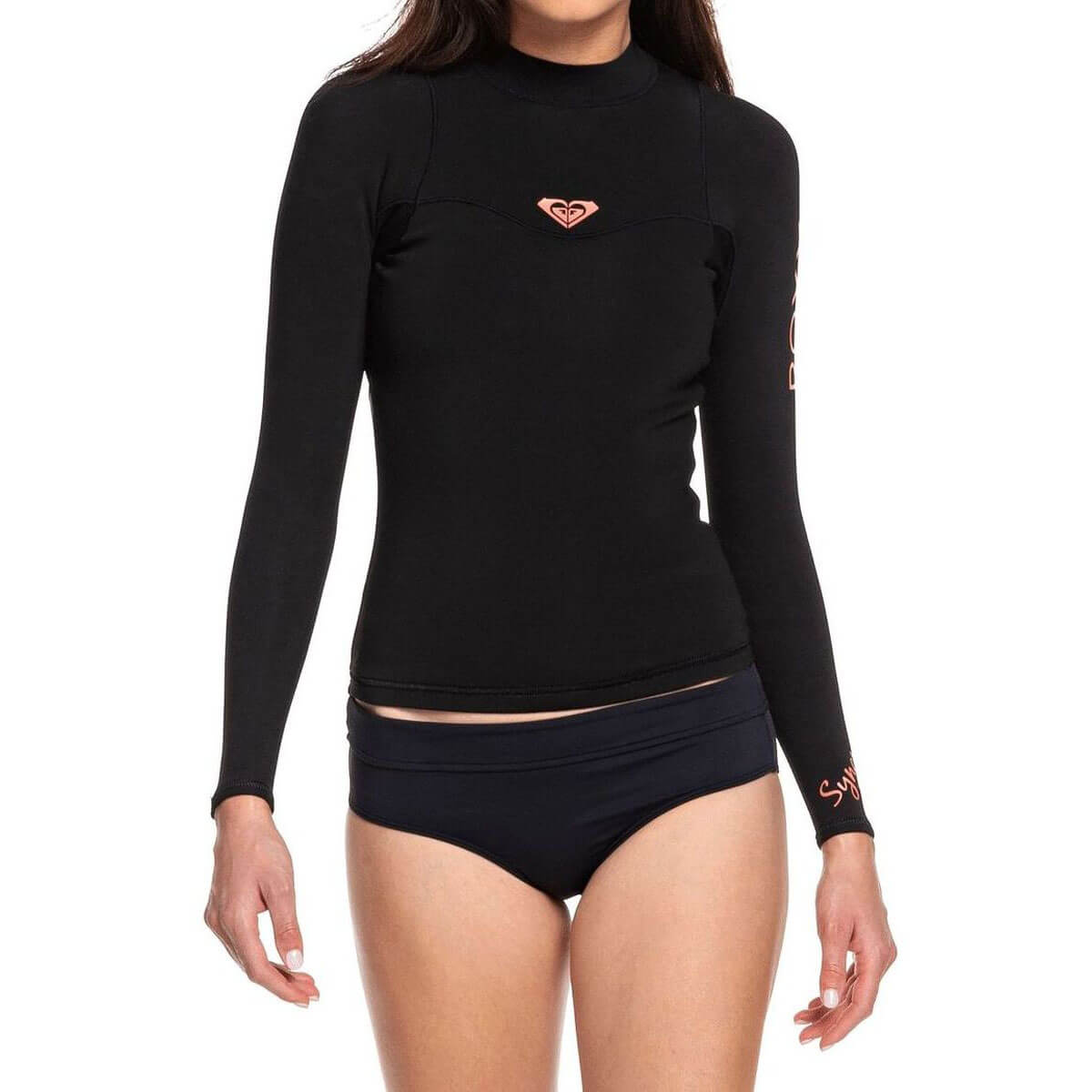 Roxy 1.0 Syncro LS Jkt Damen Neoprenshirt schwarz