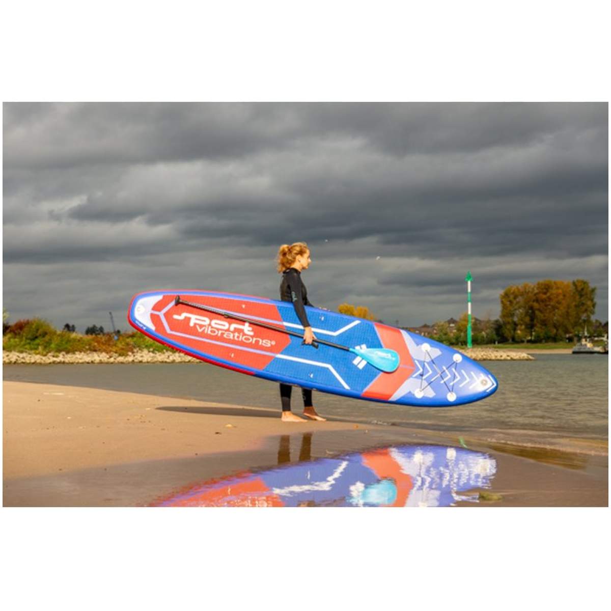 Sport Vibrations 11'5" x 31" Surf Multisport SUP & Windsurf & Wing & Kajak 2025