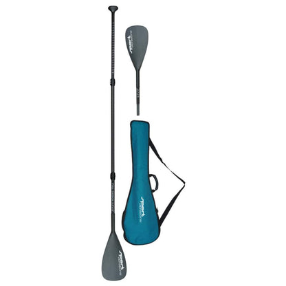 Sport Vibrations Full Carbon Pre-Preg SUP Paddel inkl. 2. Paddelblatt als Kajakpaddel