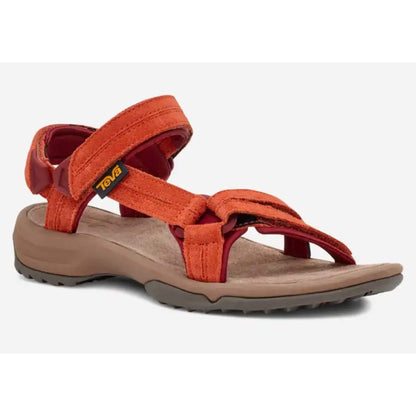 Teva Terra Fi Lite Suede W Damen Leder Sandalen rot