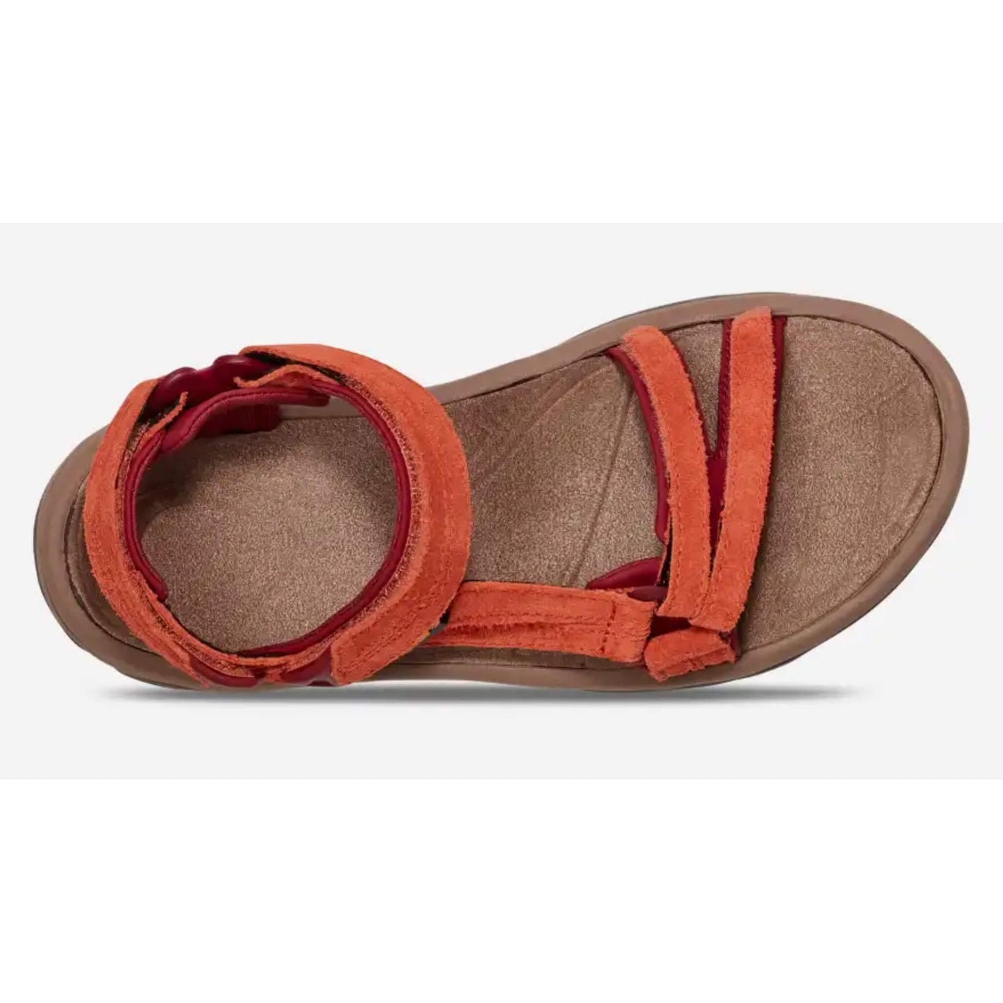 Teva Terra Fi Lite Suede W Damen Leder Sandalen rot