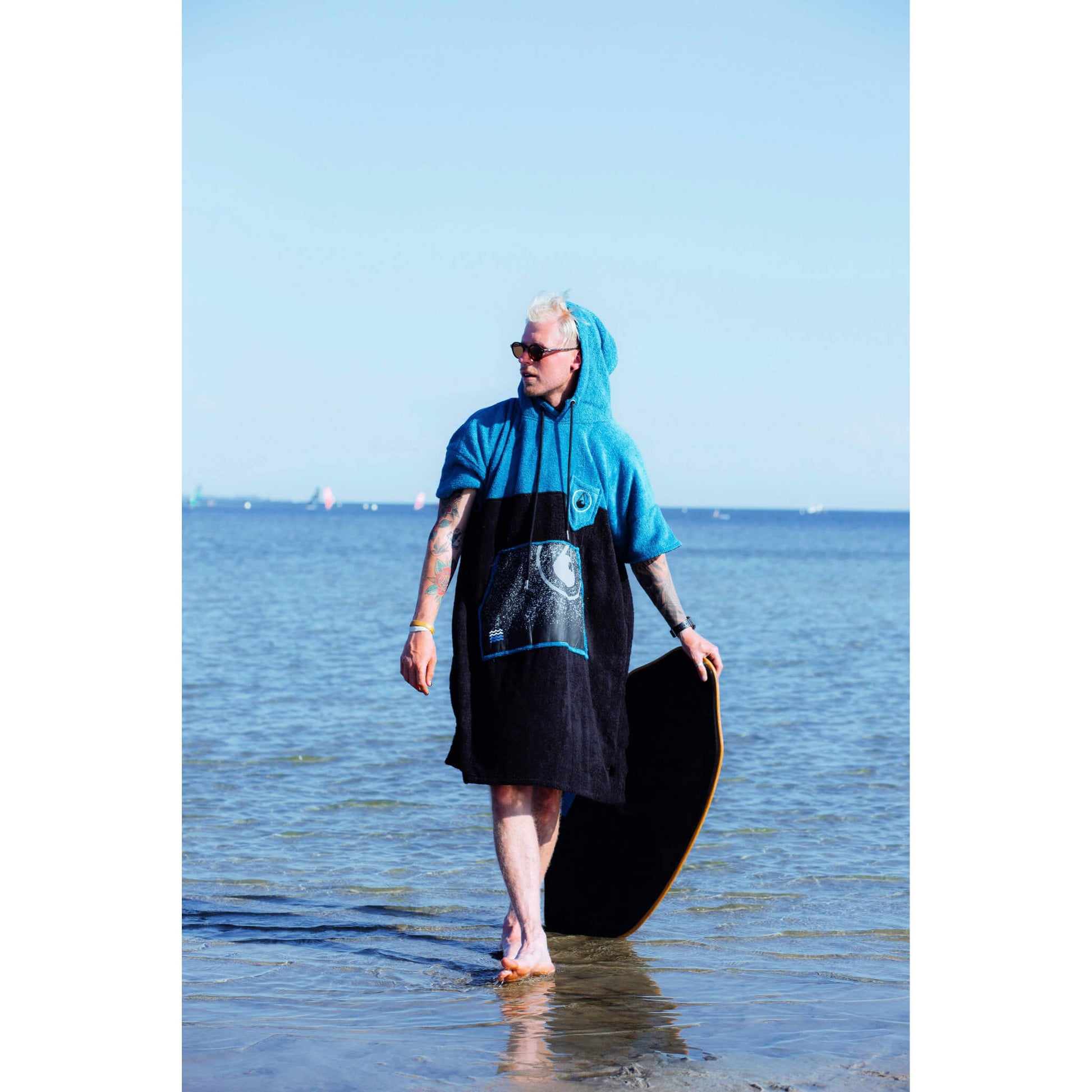 Wave Hawaii Bamboo Poncho Uno XL schwarz