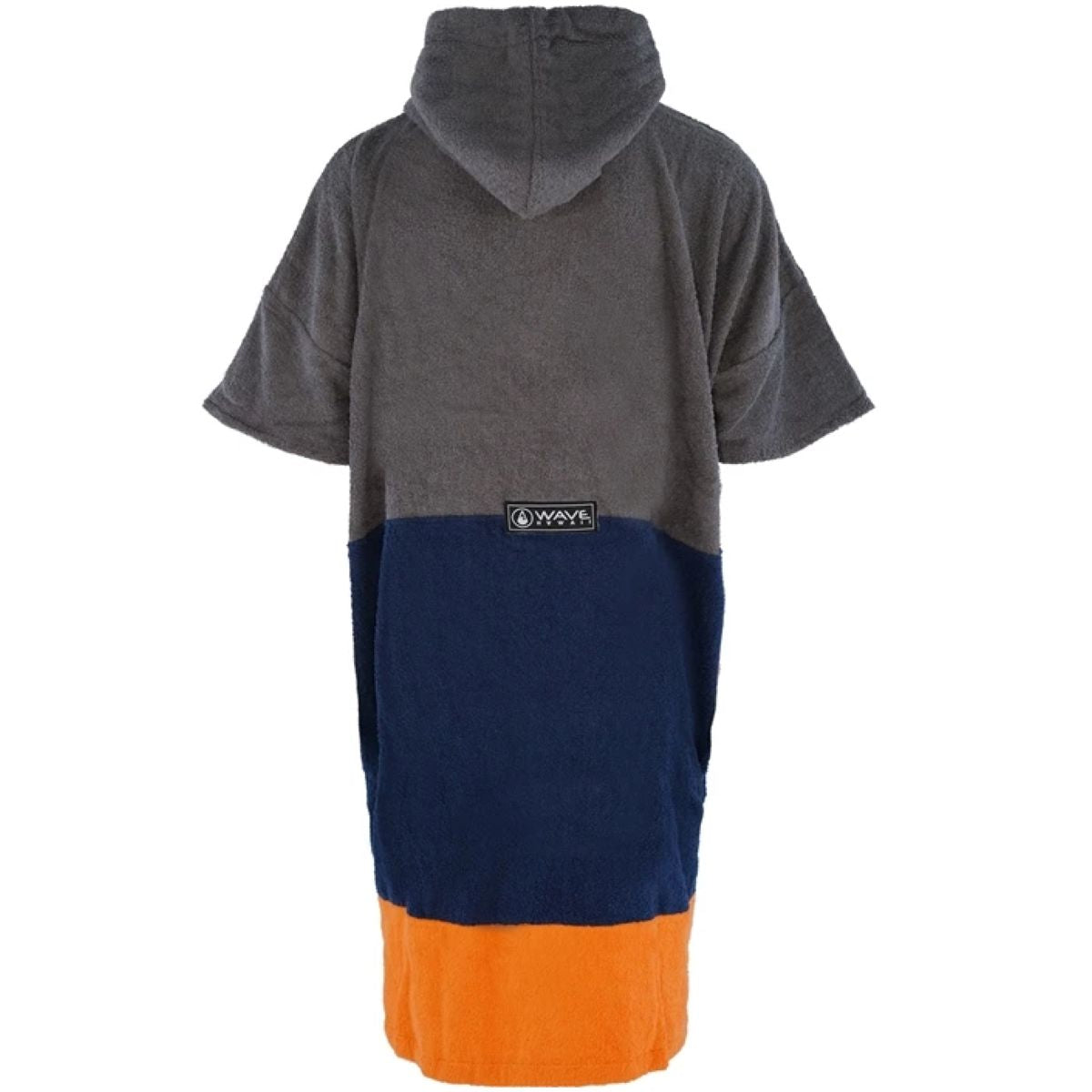 Wave Hawaii Cotton Poncho Zip Shany L grau