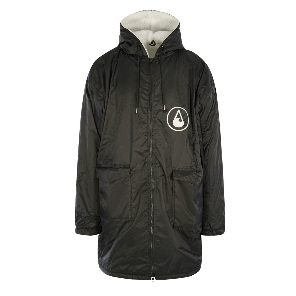 Wave Hawaii Storm Poncho Jety Sherpah oversize L-XXL schwarz